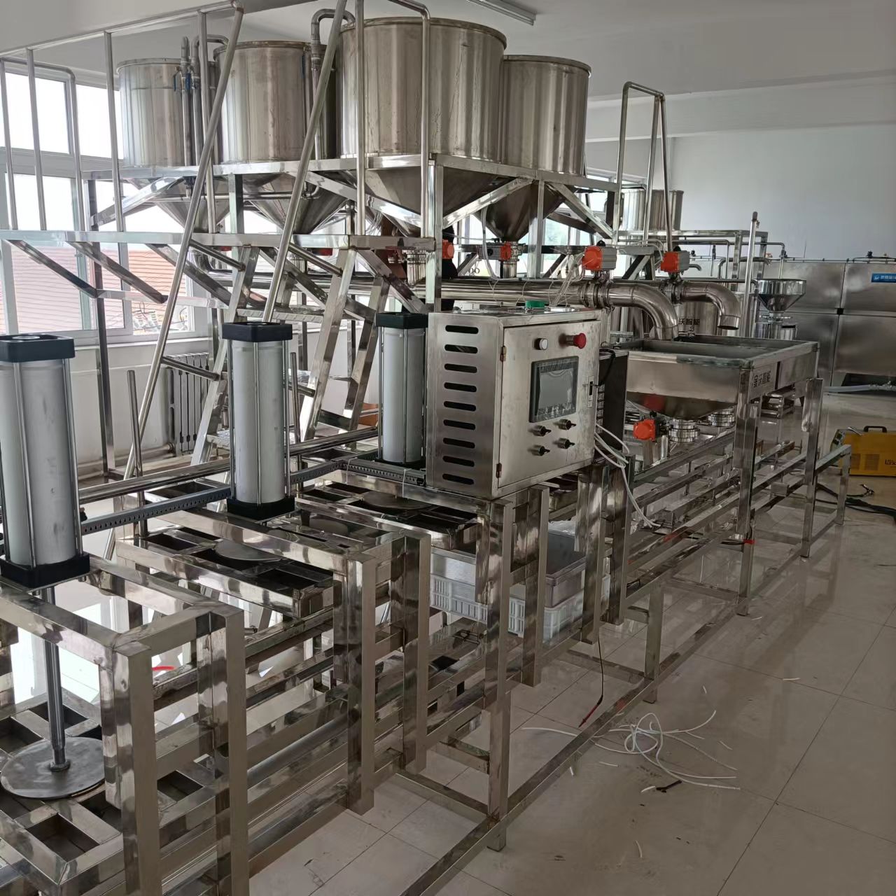 高配置豆腐机石磨大容量豆腐机家用小型xy1(图1)